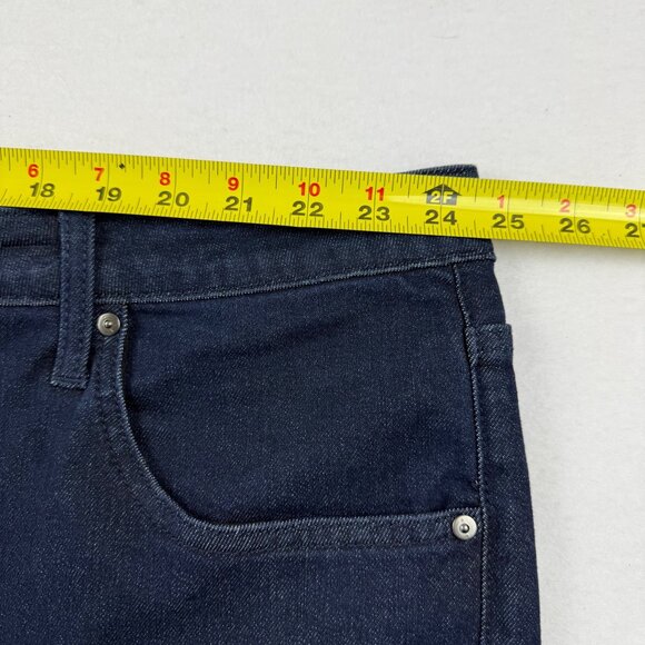 NWT Terra & Sky Women Core Straight High Rise Stretch Navy Denim Jeans Plus 26WP - Picture 8 of 11